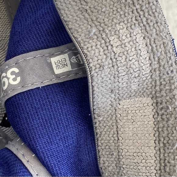 L.A. Dodgers Fitted Blue New Era Baseball Cap Hat - Picture 8 of 10